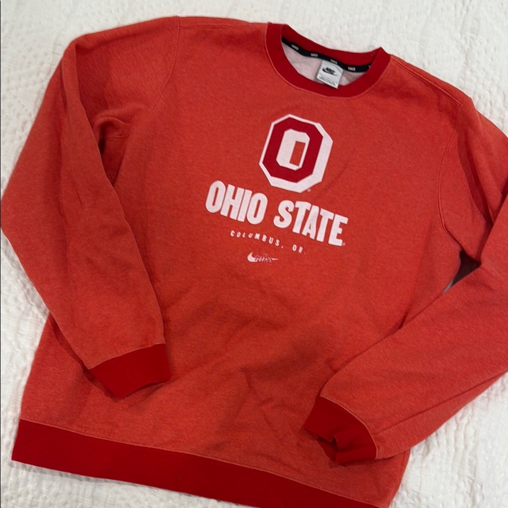 Nike Red Crewneck Sweater Ohio State